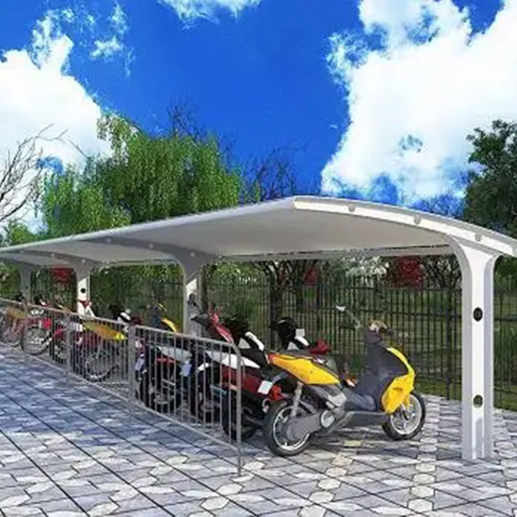 福海县膜结构电动车棚